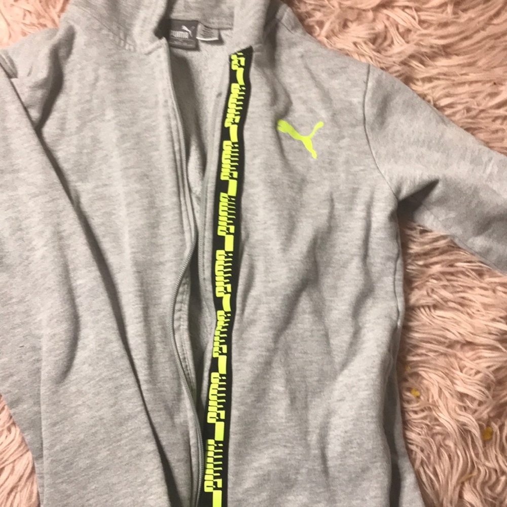 Grey puma medium jacket